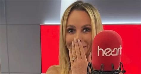 amanda holden nudes|Amanda Holden, 53, strips completely naked in Heart FM studio